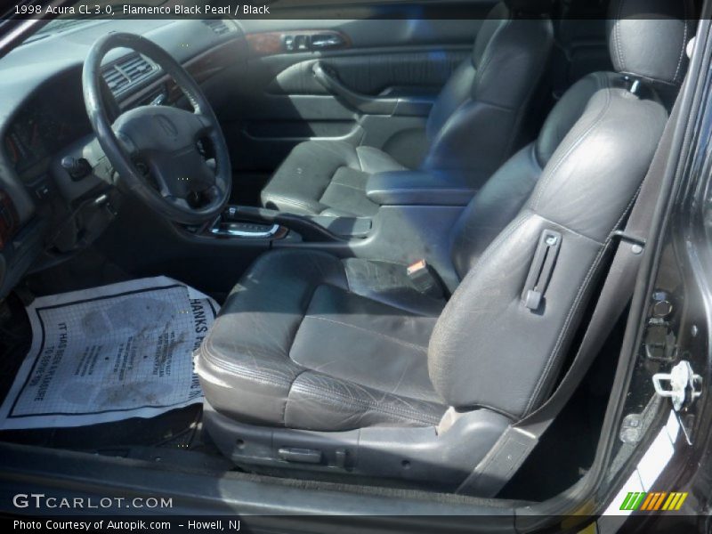Flamenco Black Pearl / Black 1998 Acura CL 3.0