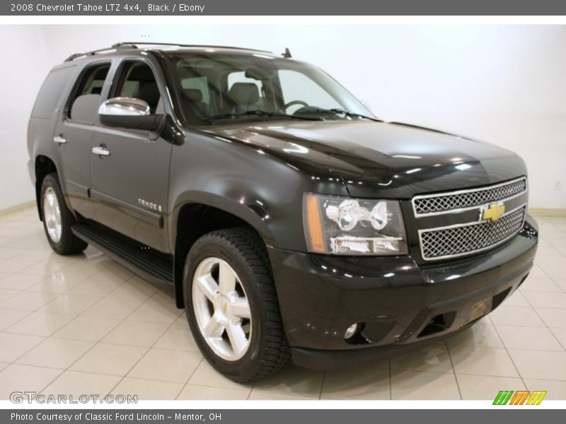 Black / Ebony 2008 Chevrolet Tahoe LTZ 4x4
