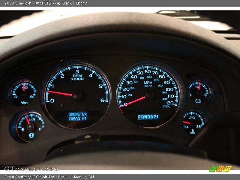 Black / Ebony 2008 Chevrolet Tahoe LTZ 4x4