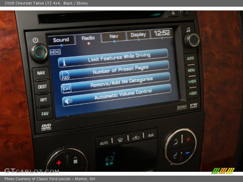 Black / Ebony 2008 Chevrolet Tahoe LTZ 4x4