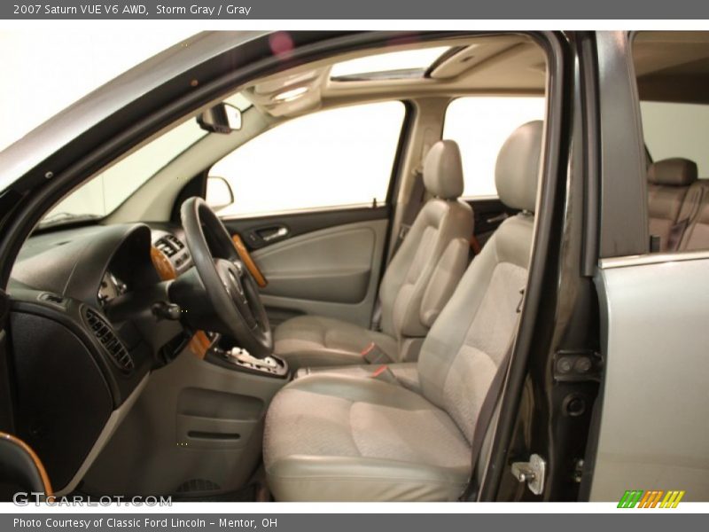 Storm Gray / Gray 2007 Saturn VUE V6 AWD