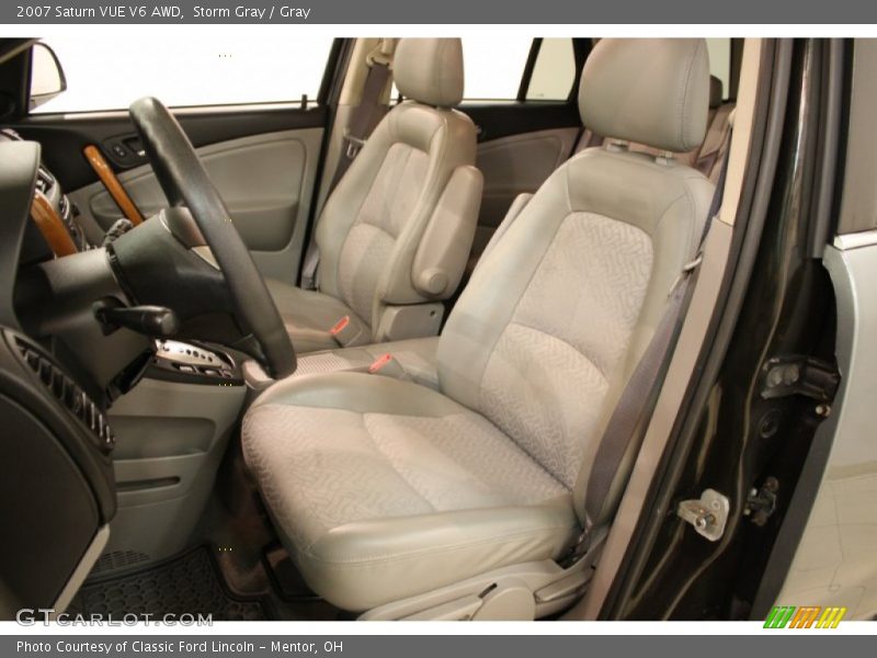 Storm Gray / Gray 2007 Saturn VUE V6 AWD