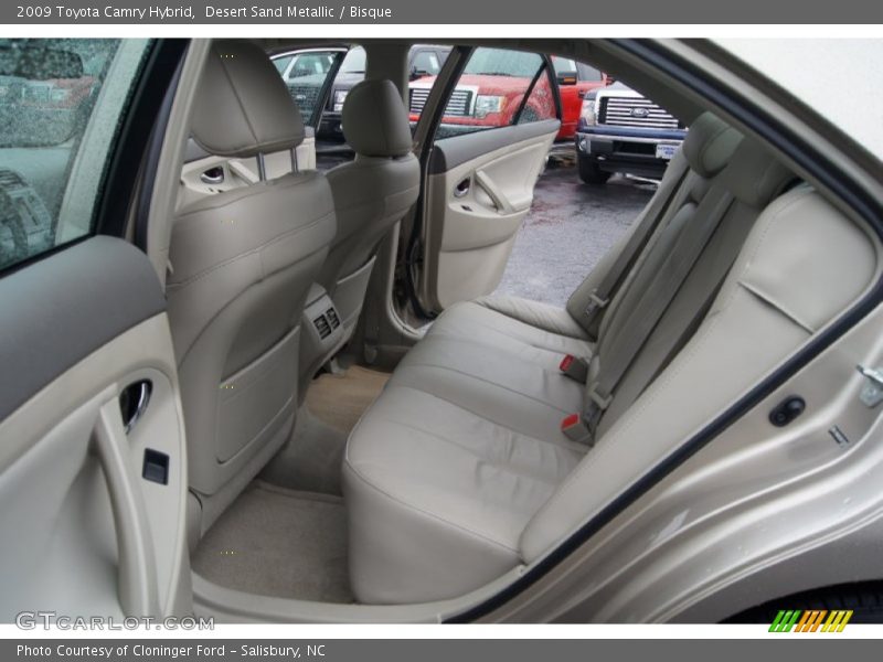 Desert Sand Metallic / Bisque 2009 Toyota Camry Hybrid