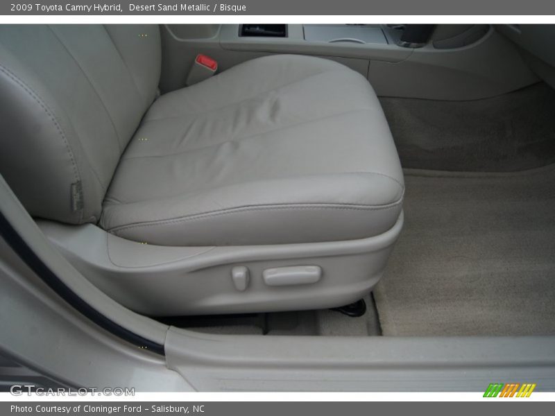 Desert Sand Metallic / Bisque 2009 Toyota Camry Hybrid