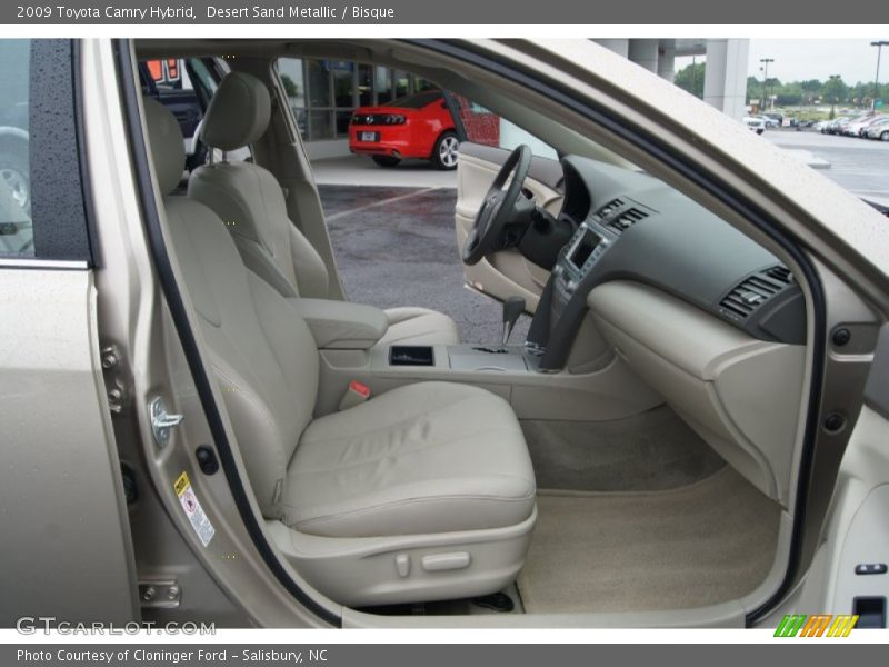 Desert Sand Metallic / Bisque 2009 Toyota Camry Hybrid