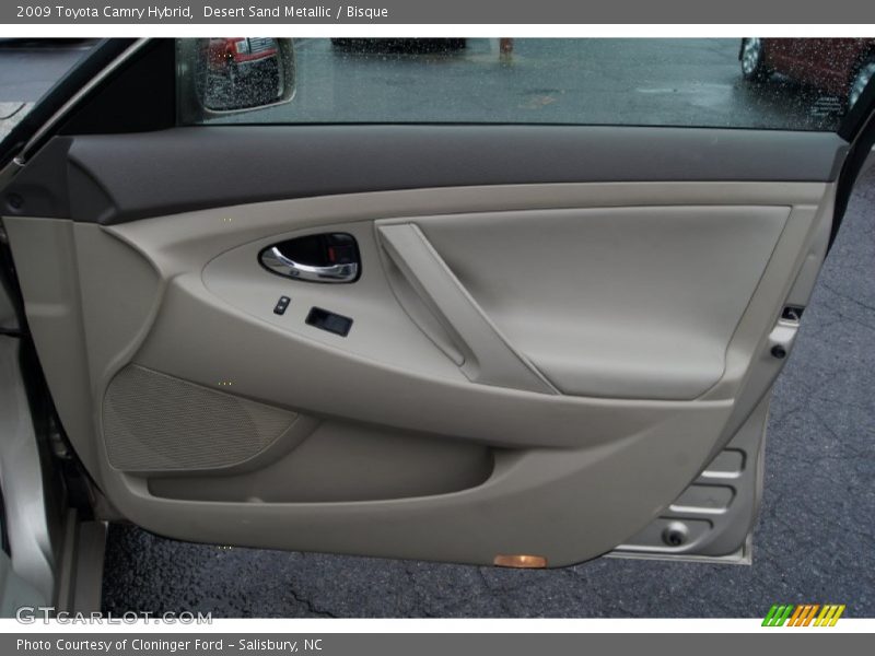 Desert Sand Metallic / Bisque 2009 Toyota Camry Hybrid