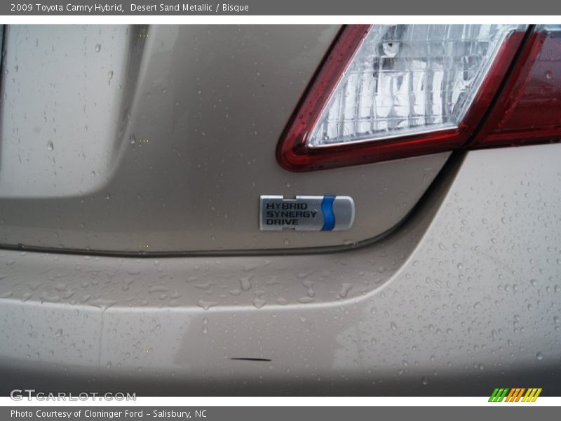 Desert Sand Metallic / Bisque 2009 Toyota Camry Hybrid