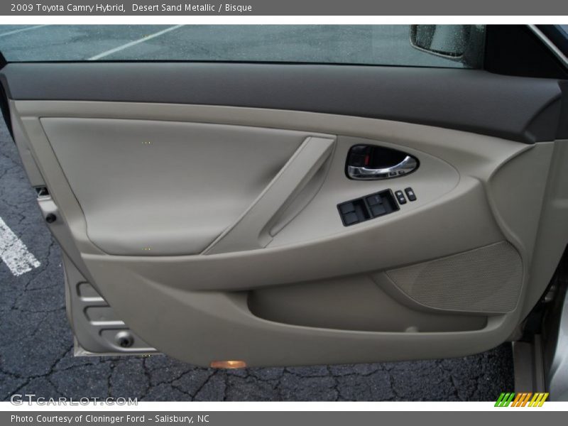 Desert Sand Metallic / Bisque 2009 Toyota Camry Hybrid