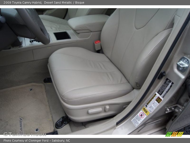 Desert Sand Metallic / Bisque 2009 Toyota Camry Hybrid