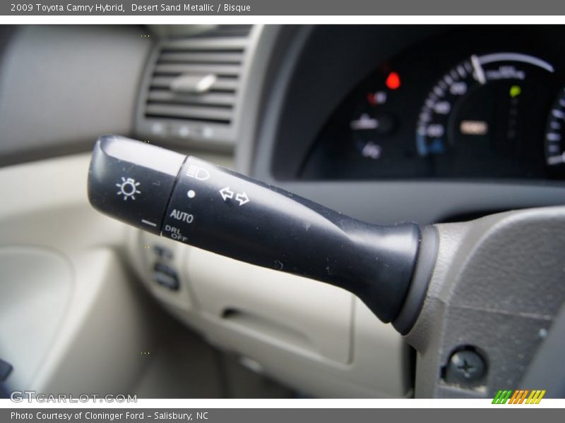 Desert Sand Metallic / Bisque 2009 Toyota Camry Hybrid