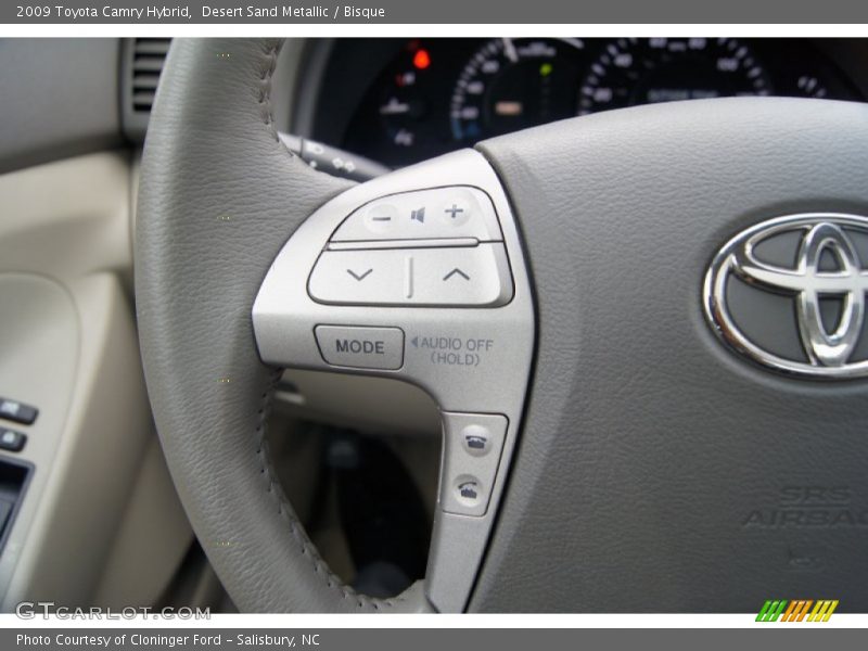 Desert Sand Metallic / Bisque 2009 Toyota Camry Hybrid