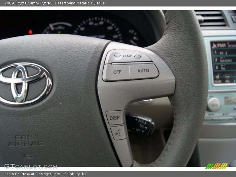 Desert Sand Metallic / Bisque 2009 Toyota Camry Hybrid