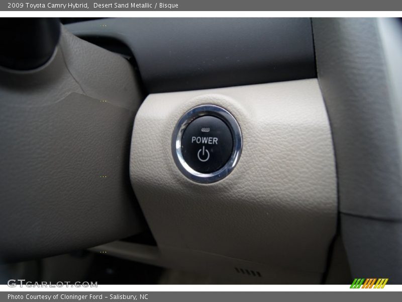 Desert Sand Metallic / Bisque 2009 Toyota Camry Hybrid