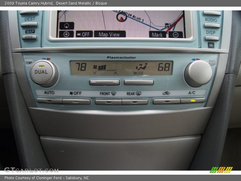 Desert Sand Metallic / Bisque 2009 Toyota Camry Hybrid