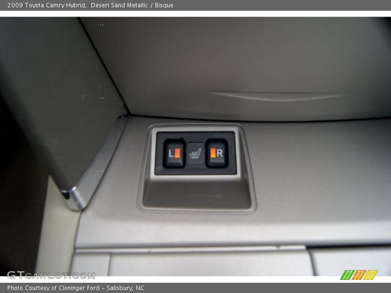 Desert Sand Metallic / Bisque 2009 Toyota Camry Hybrid