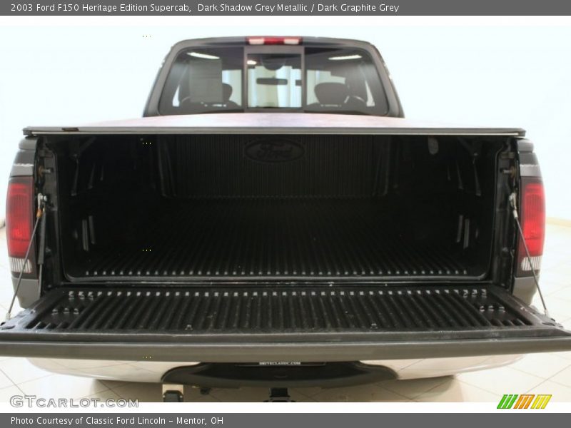 Dark Shadow Grey Metallic / Dark Graphite Grey 2003 Ford F150 Heritage Edition Supercab