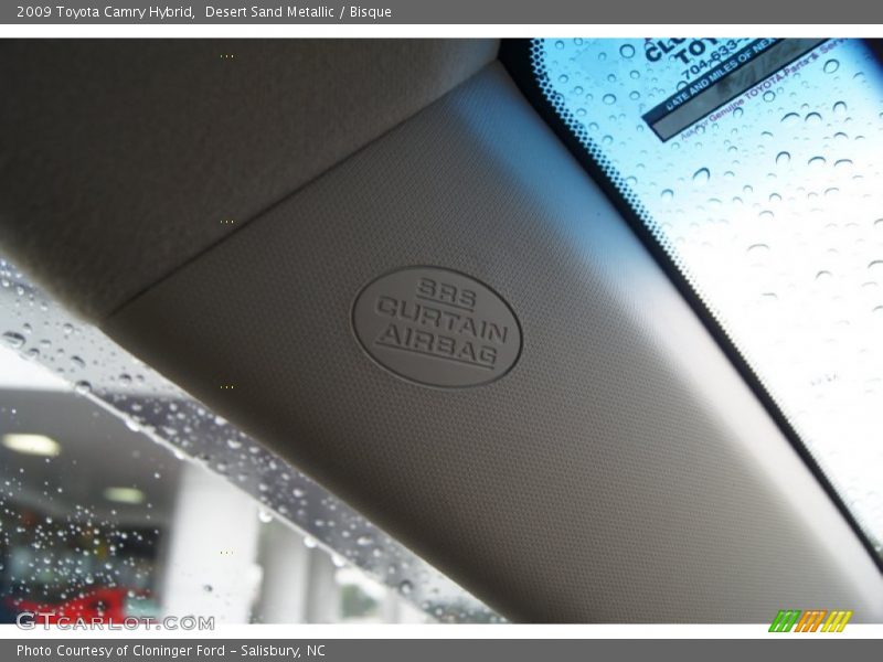 Desert Sand Metallic / Bisque 2009 Toyota Camry Hybrid