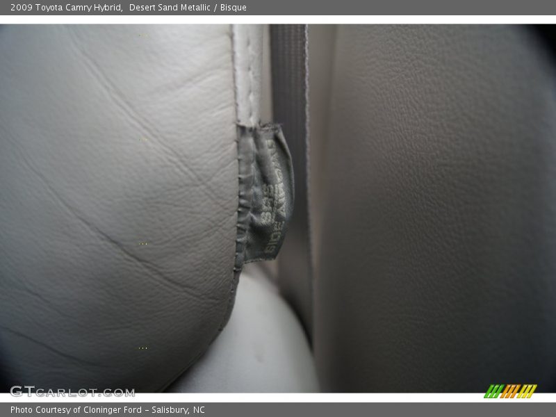 Desert Sand Metallic / Bisque 2009 Toyota Camry Hybrid