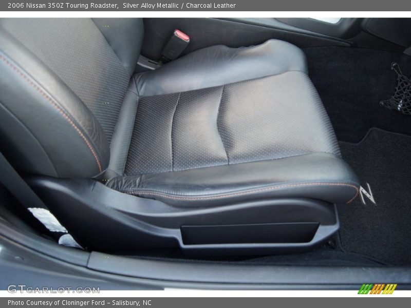 Silver Alloy Metallic / Charcoal Leather 2006 Nissan 350Z Touring Roadster
