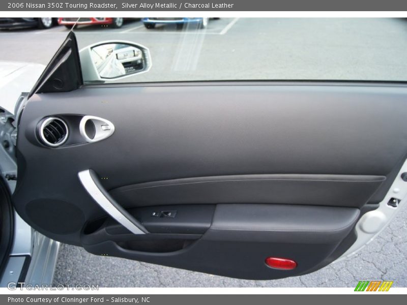 Silver Alloy Metallic / Charcoal Leather 2006 Nissan 350Z Touring Roadster