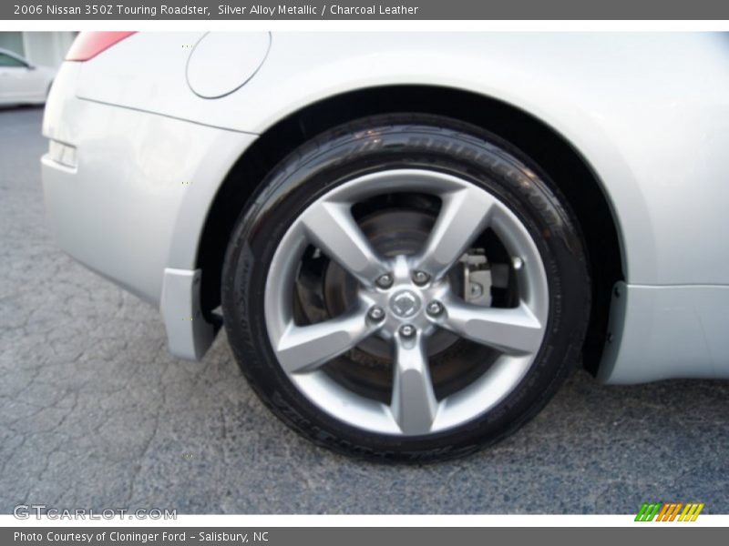 Silver Alloy Metallic / Charcoal Leather 2006 Nissan 350Z Touring Roadster