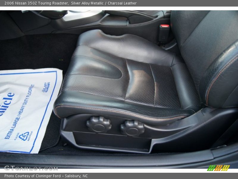 Silver Alloy Metallic / Charcoal Leather 2006 Nissan 350Z Touring Roadster
