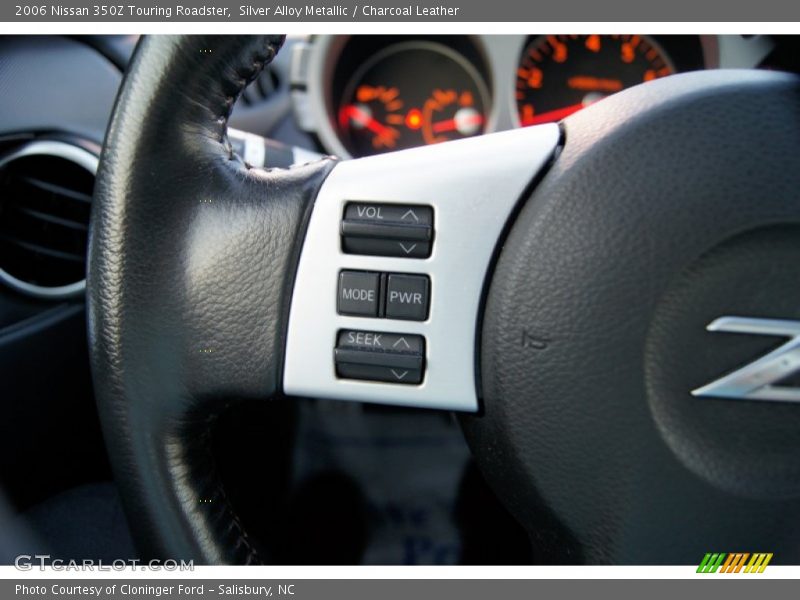 Silver Alloy Metallic / Charcoal Leather 2006 Nissan 350Z Touring Roadster