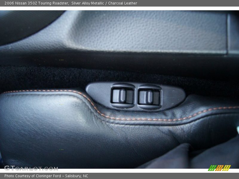 Silver Alloy Metallic / Charcoal Leather 2006 Nissan 350Z Touring Roadster