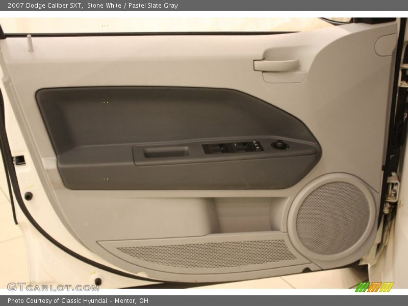 Stone White / Pastel Slate Gray 2007 Dodge Caliber SXT