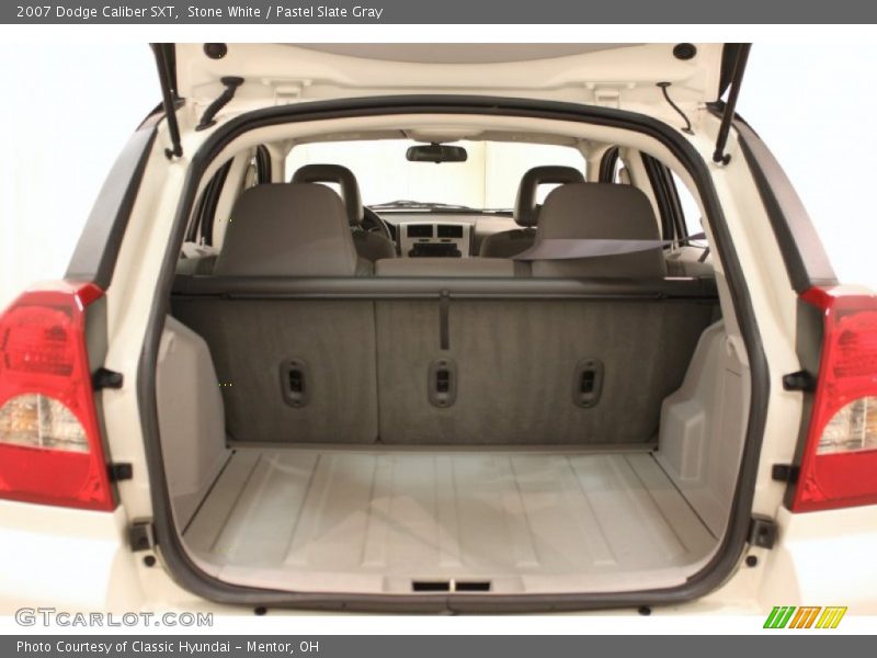 Stone White / Pastel Slate Gray 2007 Dodge Caliber SXT