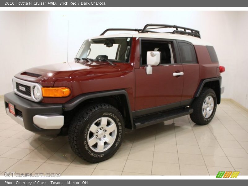 Brick Red / Dark Charcoal 2010 Toyota FJ Cruiser 4WD