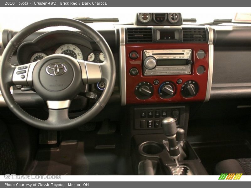 Brick Red / Dark Charcoal 2010 Toyota FJ Cruiser 4WD