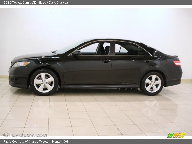 Black / Dark Charcoal 2010 Toyota Camry SE