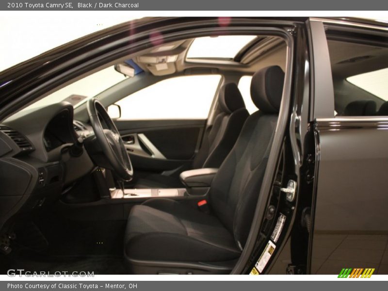 Black / Dark Charcoal 2010 Toyota Camry SE