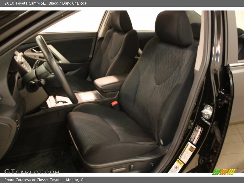 Black / Dark Charcoal 2010 Toyota Camry SE