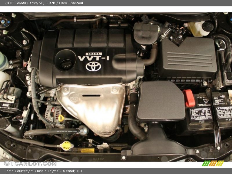Black / Dark Charcoal 2010 Toyota Camry SE