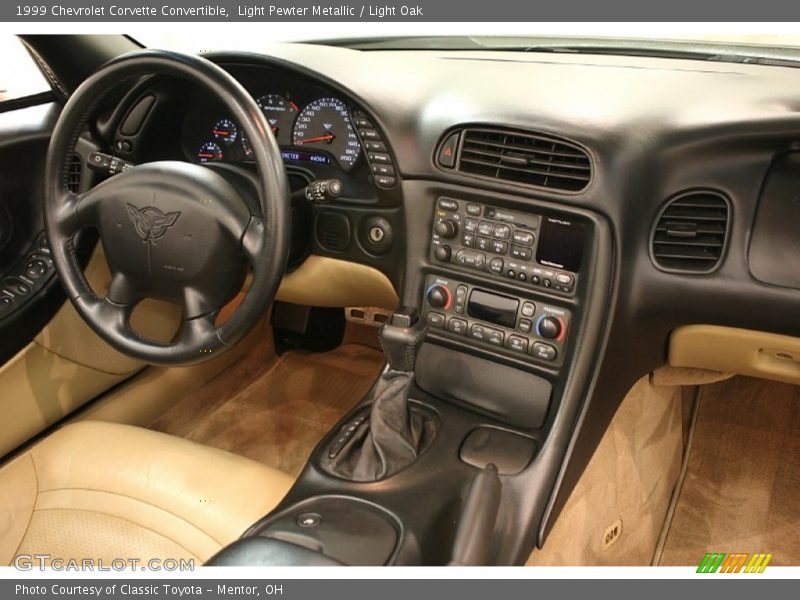 Light Pewter Metallic / Light Oak 1999 Chevrolet Corvette Convertible