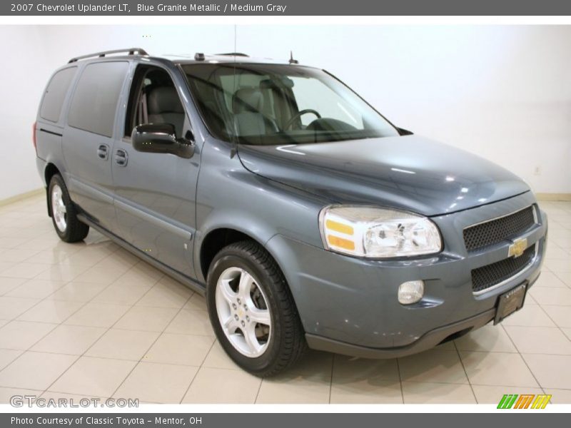Blue Granite Metallic / Medium Gray 2007 Chevrolet Uplander LT