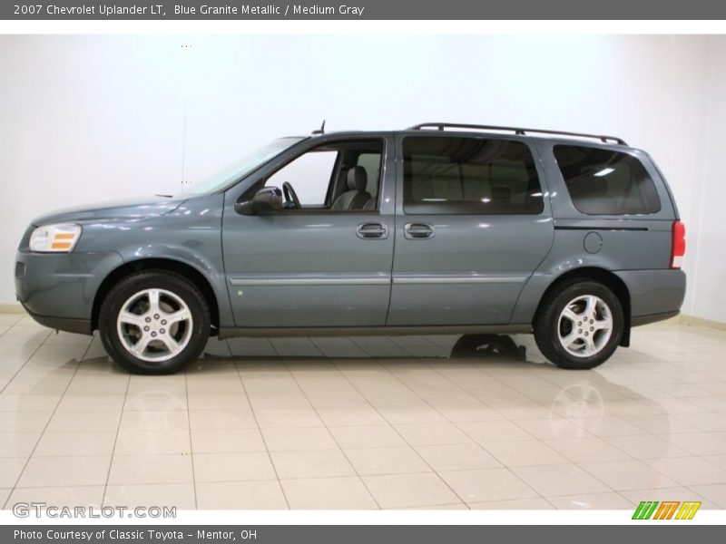 Blue Granite Metallic / Medium Gray 2007 Chevrolet Uplander LT