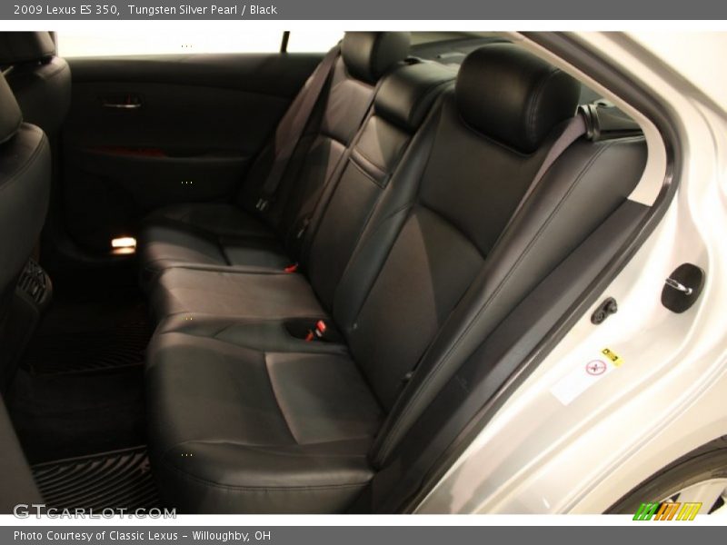 Tungsten Silver Pearl / Black 2009 Lexus ES 350