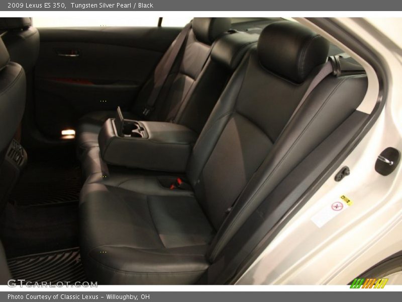 Tungsten Silver Pearl / Black 2009 Lexus ES 350