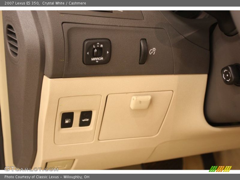 Crystal White / Cashmere 2007 Lexus ES 350