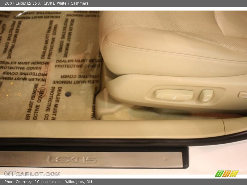 Crystal White / Cashmere 2007 Lexus ES 350