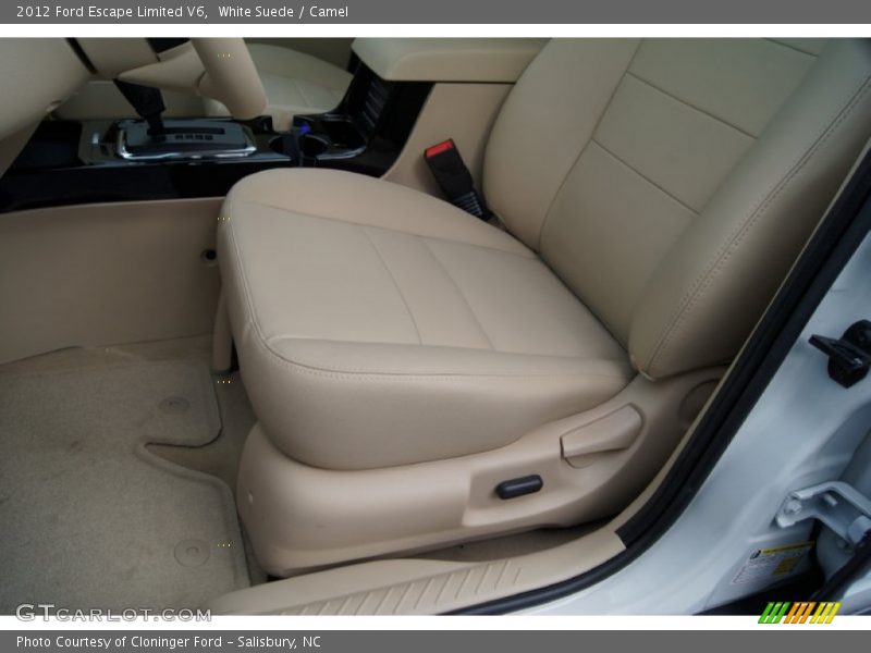 White Suede / Camel 2012 Ford Escape Limited V6