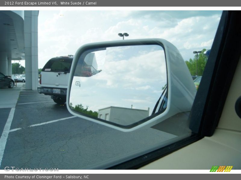 White Suede / Camel 2012 Ford Escape Limited V6