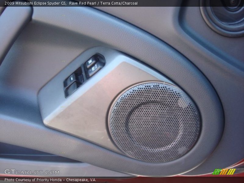 Rave Red Pearl / Terra Cotta/Charcoal 2009 Mitsubishi Eclipse Spyder GS