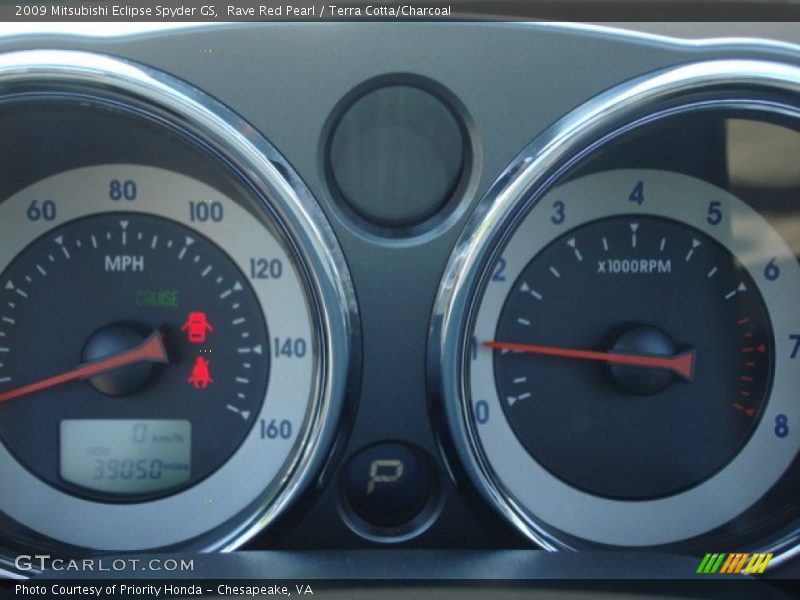 Rave Red Pearl / Terra Cotta/Charcoal 2009 Mitsubishi Eclipse Spyder GS