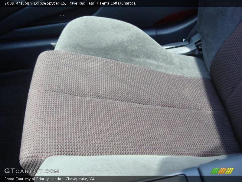 Rave Red Pearl / Terra Cotta/Charcoal 2009 Mitsubishi Eclipse Spyder GS
