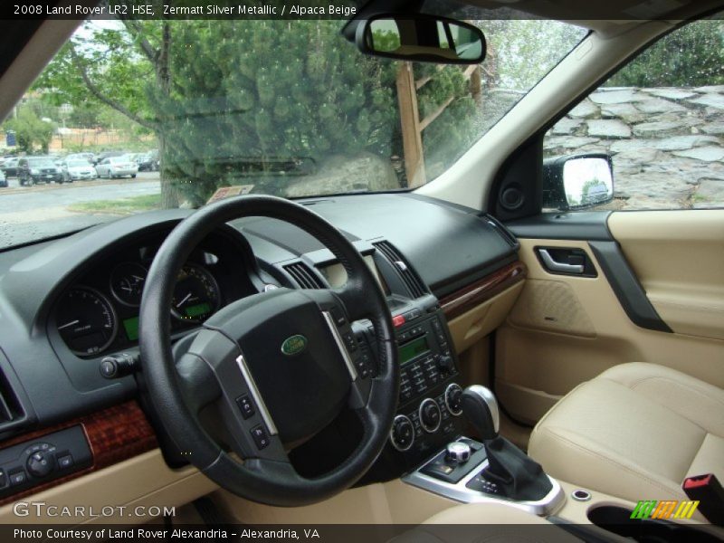 Zermatt Silver Metallic / Alpaca Beige 2008 Land Rover LR2 HSE
