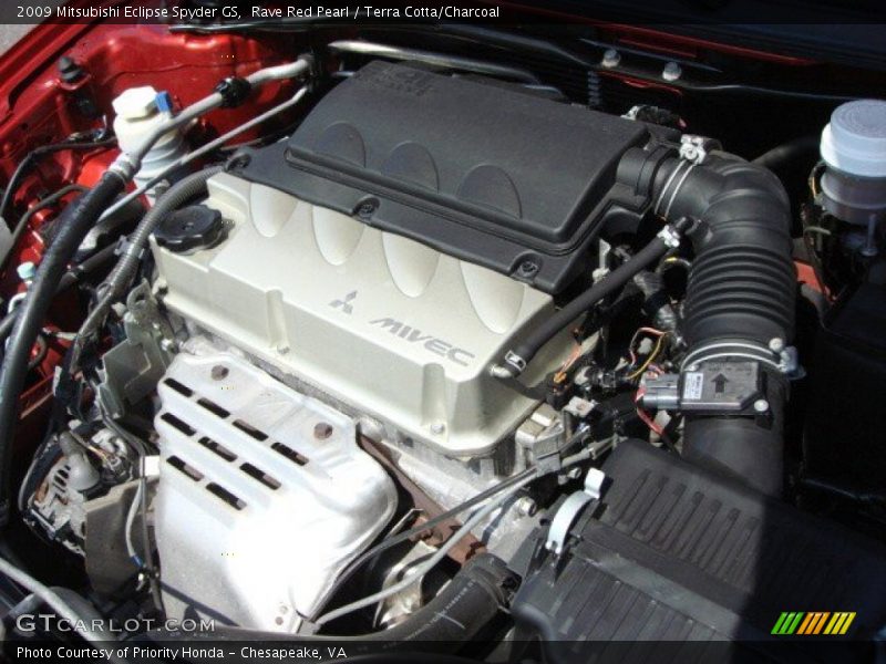  2009 Eclipse Spyder GS Engine - 2.4 Liter SOHC 16-Valve MIVEC 4 Cylinder